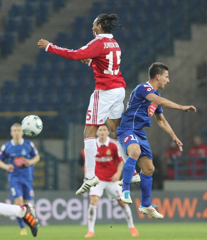 Football. Puchar Polski. Wisla Krakow - Ruch Chorzow. 10.04.2012