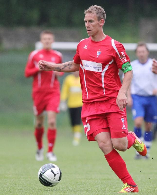 Football. Sparing. Slavia Ruda Slaska - Gornik Zabrze. 12.05.2012