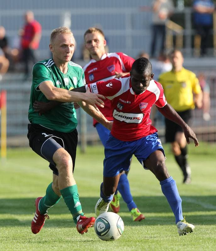 Football. II liga. Rakow Czestochowa - Energetyk ROW Rybnik. 25.08.2012