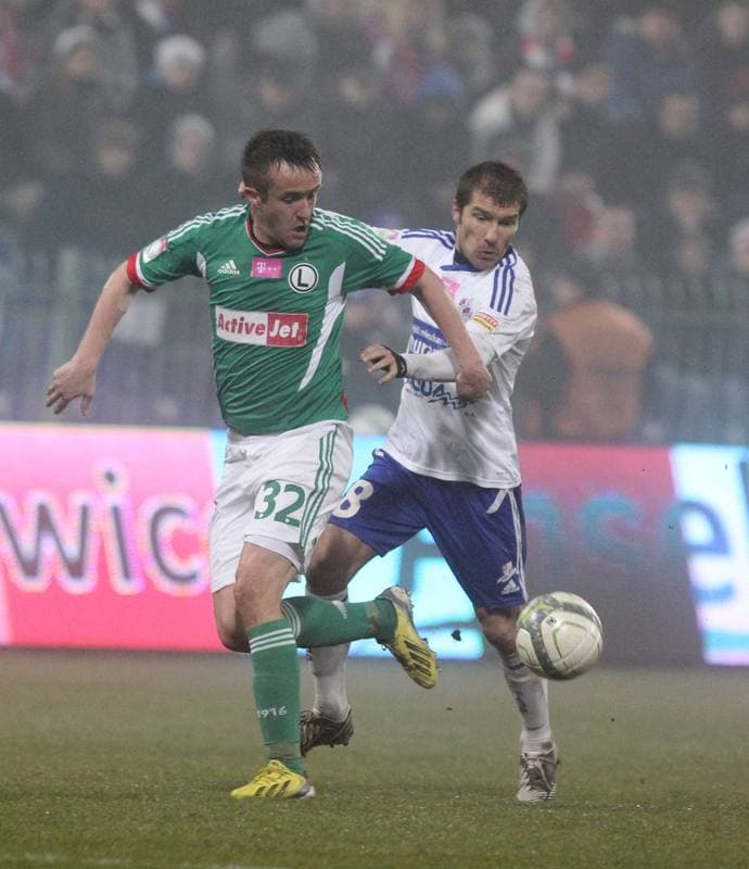 Football. T-Mobile Ekstraklasa. Podbeskidzie Bielsko-Biala - Legia Warsaw. 08.03.2013