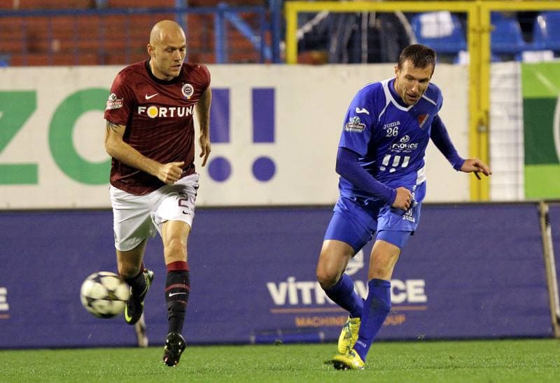 Football. Gambrinus Liga. Banik Ostrava - Sparta Prague. 20.04.2013