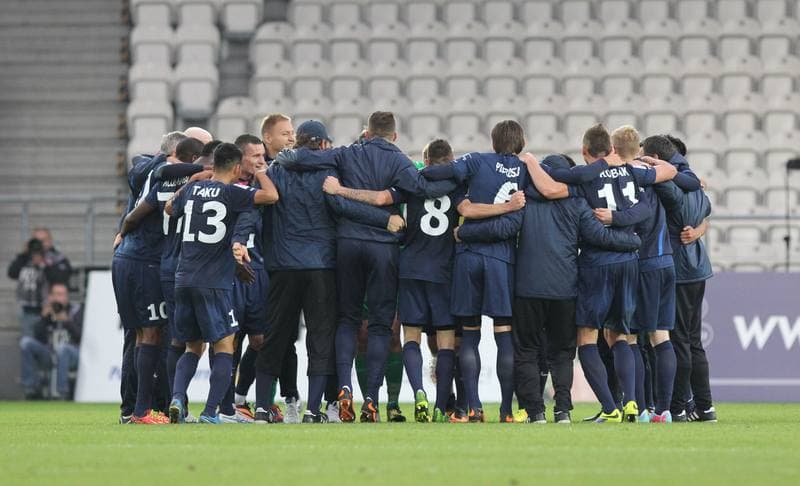 Football. T-Mobile Ekstraklasa. Cracovia Krakow - Pogon Szczecin. 28.09.2013