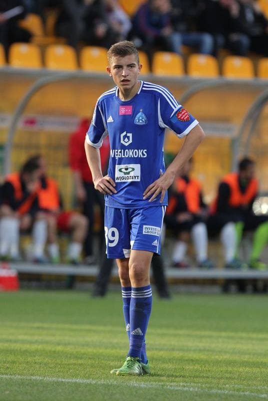 Football. T-Mobile Ekstraklasa. Podbeskidzie Bielsko Biala - Ruch Chorzow. 03.08.2014