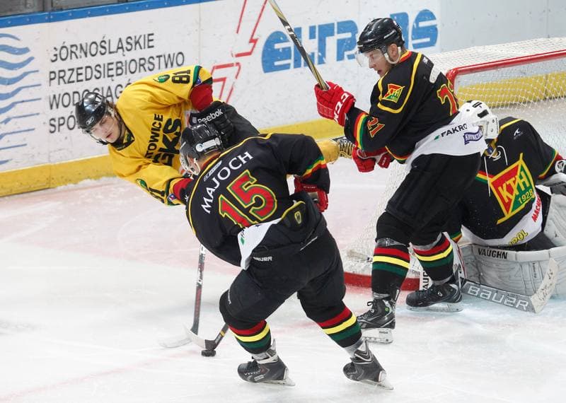 Ice Hockey. Polska Hokej Liga. HC GKS Katowice - KTK Krynica. 27.10.2013