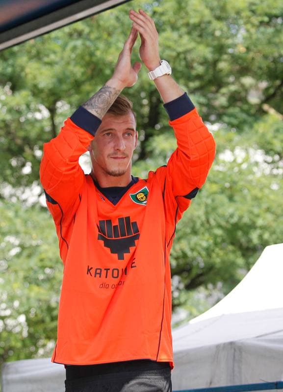 Football. GKS Katowice. Presentation. 26.07.2014