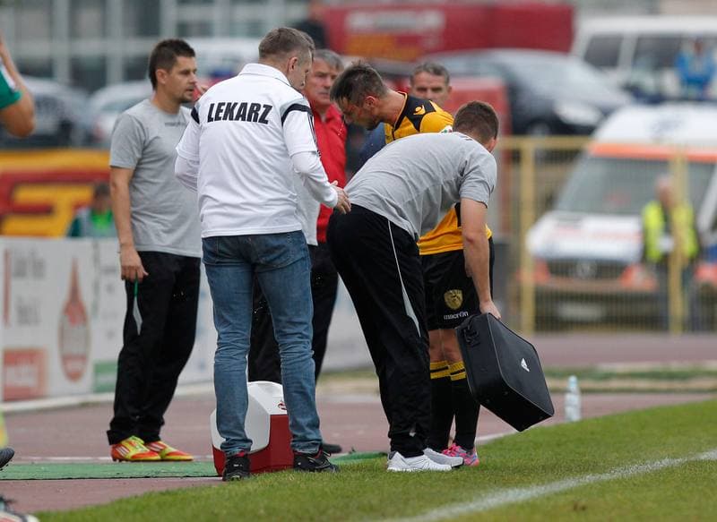 Football. I Liga. Olimpia Grudziadz - GKS Katowice. 11.10.2014