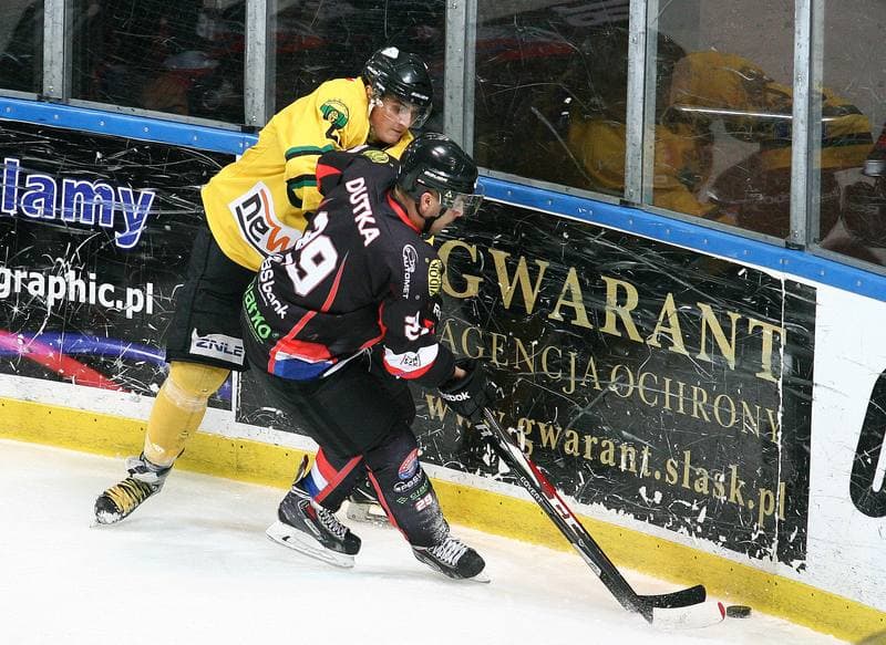 Ice Hockey. Polska Hokej Liga. HC GKS Katowice - Ciarko KH Sanok. 17.01.2014