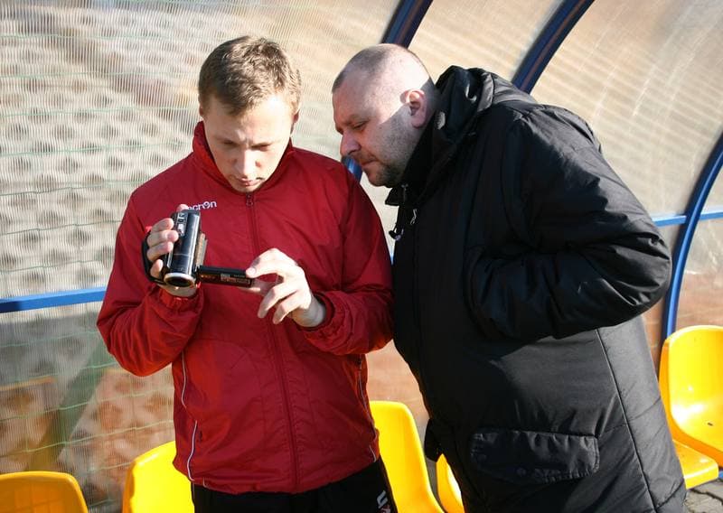 Football. GKS Katowice. Training. 29.06.2015