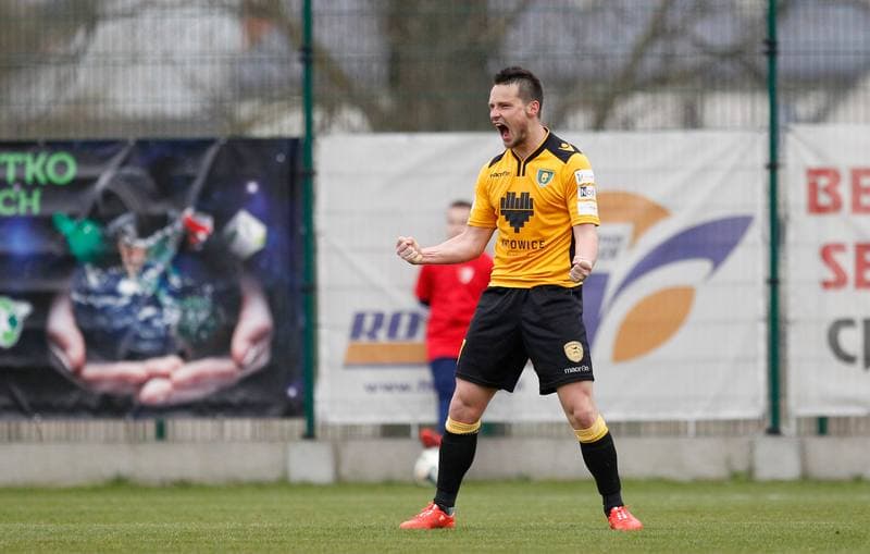 Football. I Liga. Pogon Siedlce - GKS Katowice. 19.04.2015