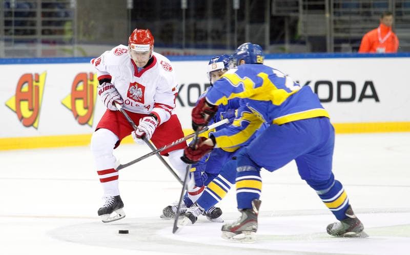 Ice Hockey. IIHF World Championship Division 1A. Poland - Ukraine. 22.04.2015