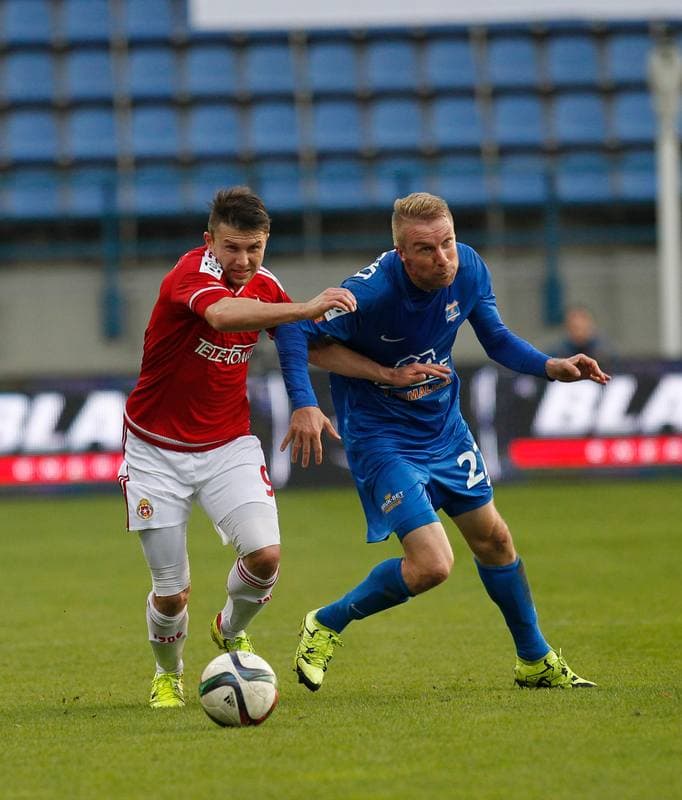 Football. PKO BP Ekstraklasa. Wisla Krakow - Termalica Bruk-Bet Nieciecza. 18.10.2015