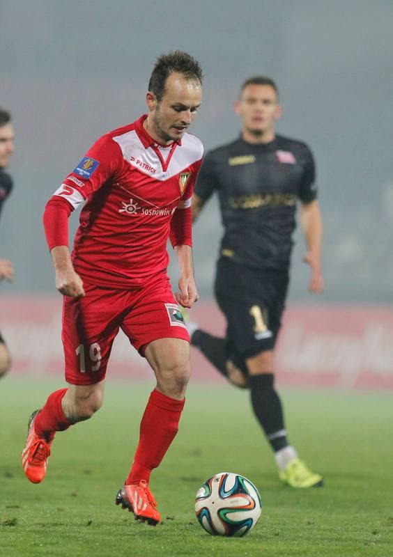 Football. Polish Cup. Zaglebie Sosnowiec - Cracovia Krakow. 27.10.2015