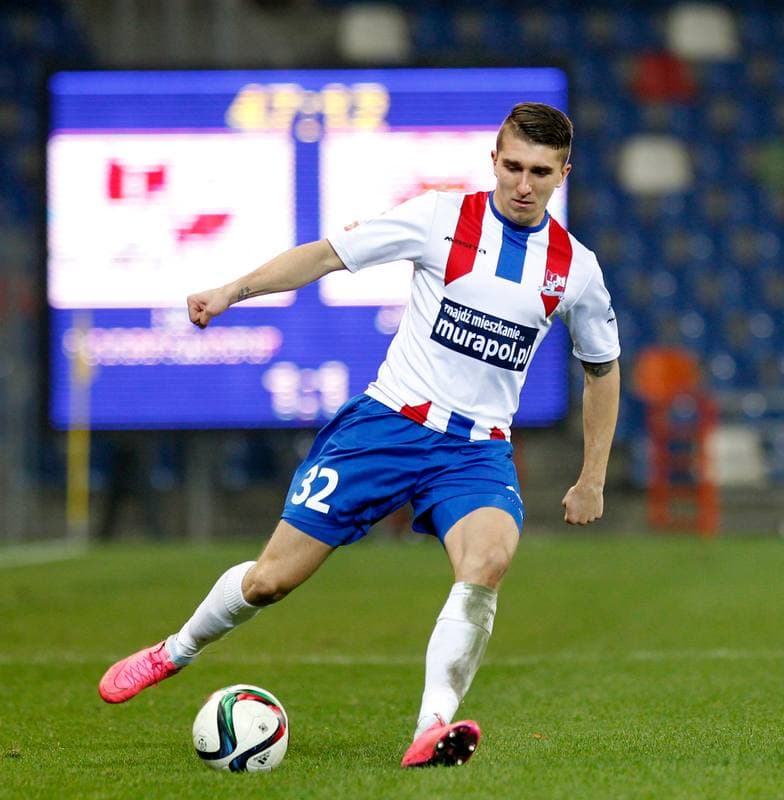 Football. PKO BP Ekstraklasa. Podbeskidzie Bielsko Biala - Zaglebie Lubin. 22.11.2015