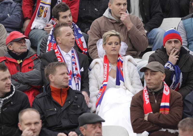 Football. Mloda Ekstraklasa. Gornik Zabrze - Lech Poznan. 08.05.2011