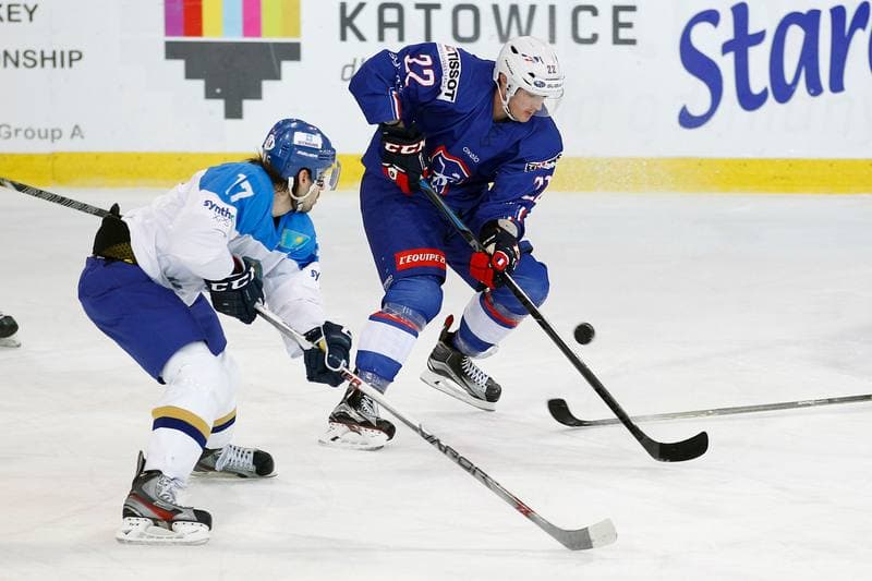 Ice Hockey. EIHC. Kazakhstan - France. 17.12.2015