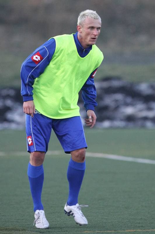 Football. Ruch Chorzow. Training. 10.01.2011
