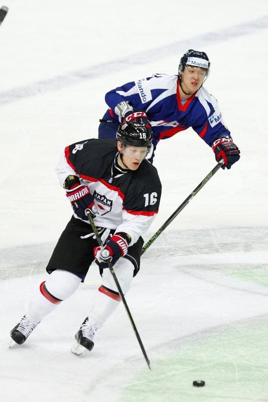 Ice Hockey. World Championship Division 1A. Korea - Japan. 26.04.2016