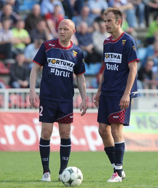 Football. I liga. Odra Wodzislaw - Kolejarz Stroze. 23.04.2011