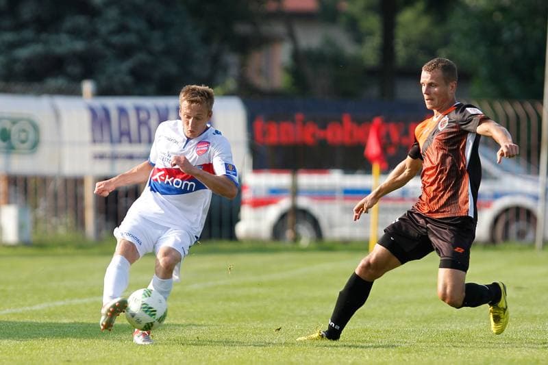 Football. Polish Cup. Rakow Czestochowa - Chrobry Glogow. 23.07.2016