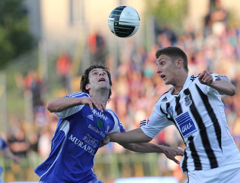 Football. I liga. Podbeskidzie Bielsko-Biala - Sandecja Nowy Sacz. 25.05.2011