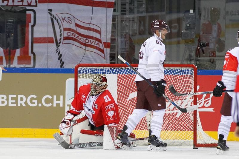 Ice Hockey. Champions Hockey League. Comarch Cracovia Krakow - Sparta Prague. 17.08.2016