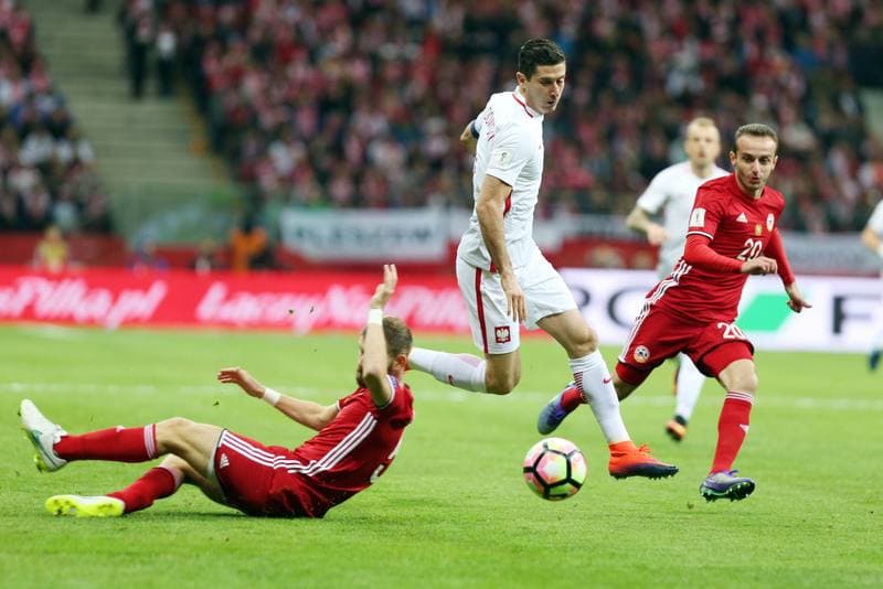 Football. World Cup Qualifiers. Poland - Armenia. 11.10.2016