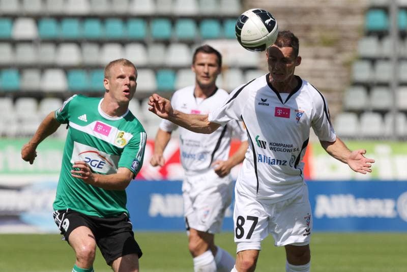 Football. T-Mobile Ekstraklasa. Gornik Zabrze - GKS Belchatow. 20.08.2011