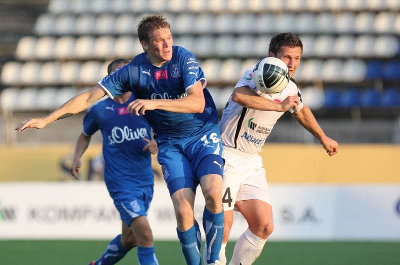 Football. Mloda Ekstraklasa. Gornik Zabrze - Lech Poznan. 08.05.2011