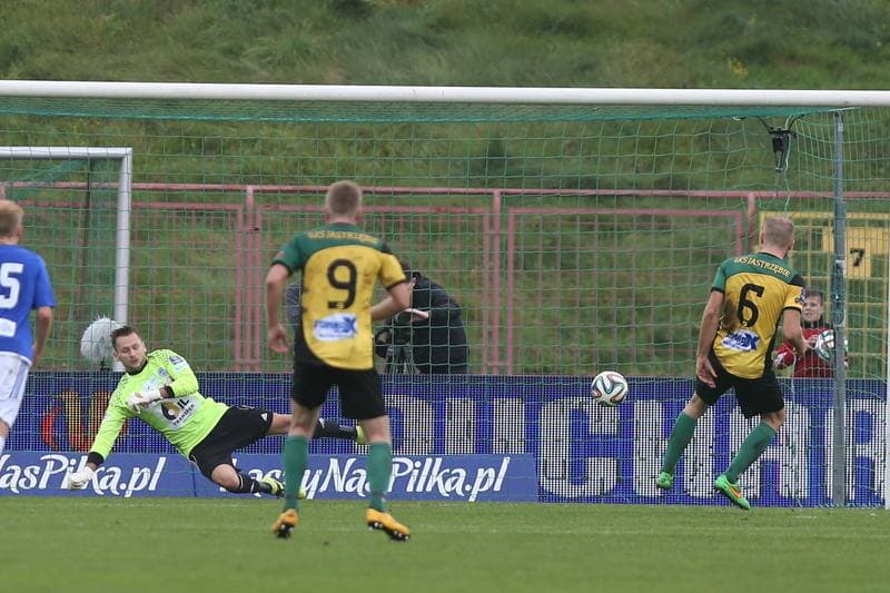 Football. Polish Cup. GKS Jastrzebie - Wigry Suwalki. 25.10.2016