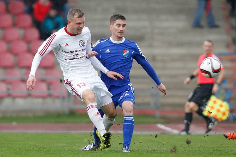 Football. Fortuna Narodni Liga. FK Fotbal Trinec - Banik Ostrava. 19.11.2016