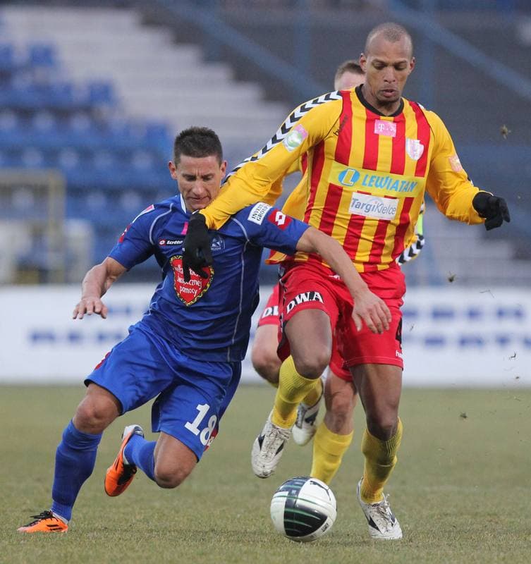 Football. T-Mobile Ekstraklasa. Ruch Chorzow - Korona Kielce. 10.12.2011