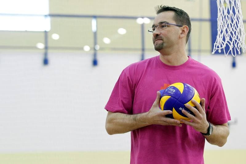 Volleyball. European Championship. Promotional Action. 05.12.2016
