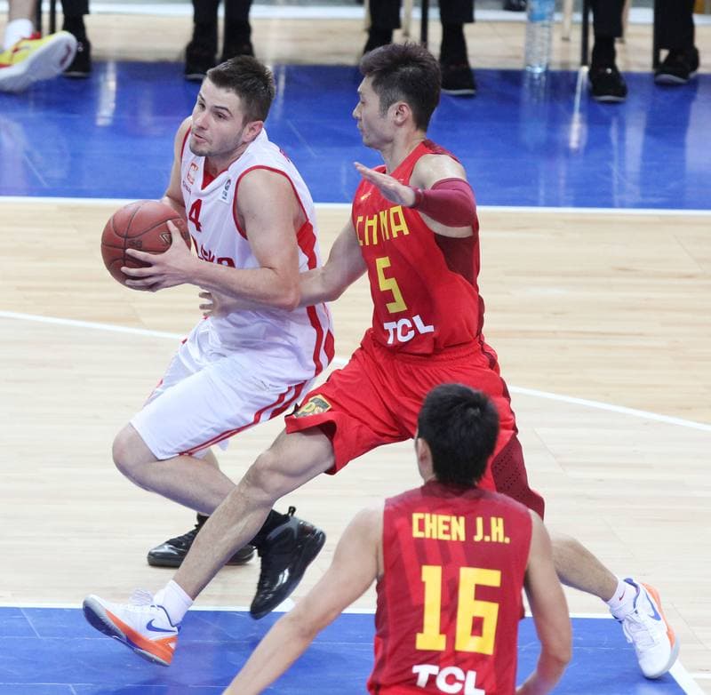 Basketball. Friendly Match. Poland - China. 21.07.2012