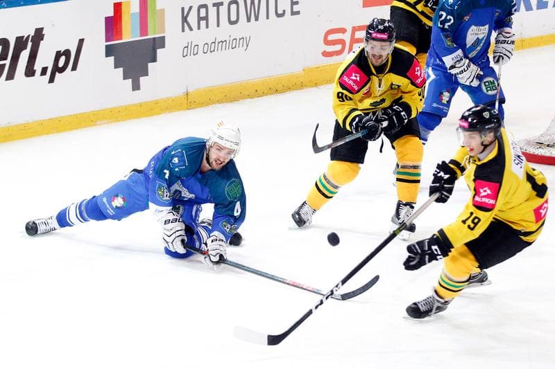 Ice Hockey. Tauron Hokej Liga. Tauron KH GKS Katowice - Unia Oswiecim. 03.02.2017