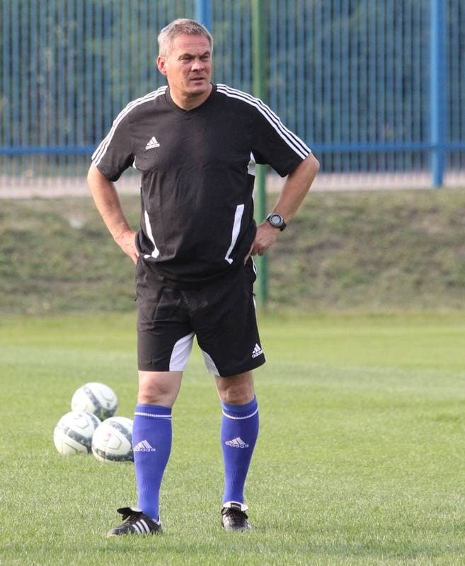 Football. Ruch Chorzow. Training. 10.01.2011