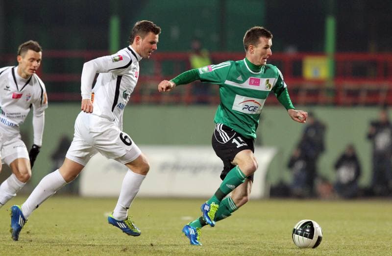 Football. T-Mobile Ekstraklasa. GKS Belchatow - Gornik Zabrze. 27.02.2012