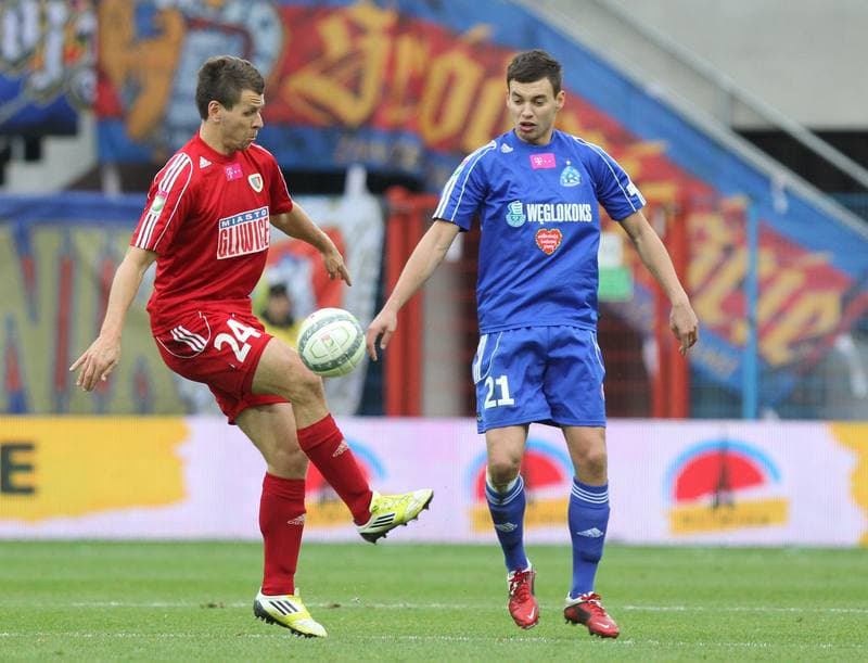Football. T-Mobile Ekstraklasa. Piast Gliwice - Ruch Chorzow. 03.11.2012