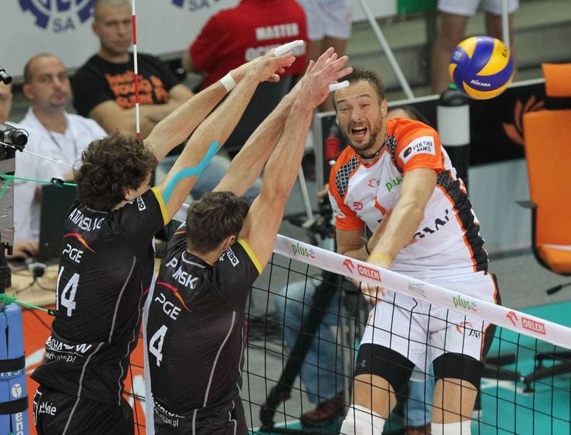 Volleyball. PlusLiga. Jastrzebski Wegiel - Skra Belchatow. 04.11.2012
