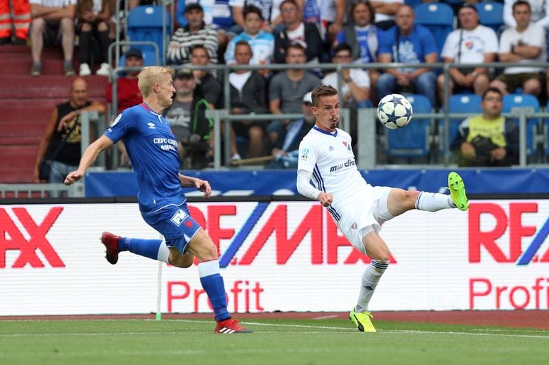 Football. HET Liga. Banik Ostrava - Slavia Prague. 06.08.2017