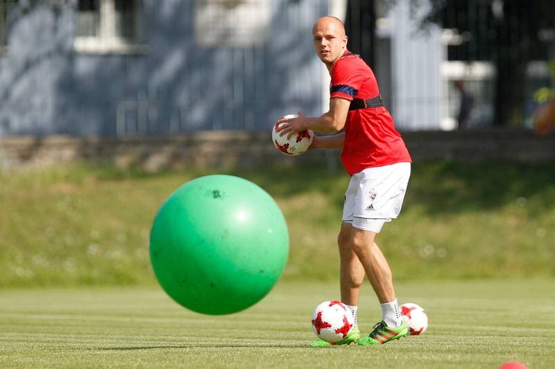 Football. Gornik Zabrze. Training. 11.08.2017