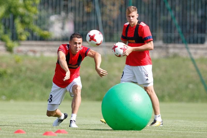 Football. Gornik Zabrze. Training. 11.08.2017