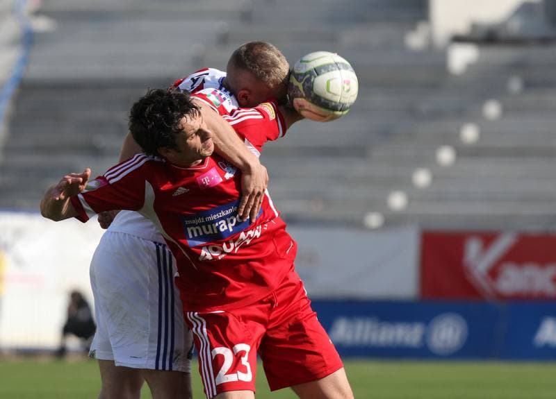 Football. T-Mobile Ekstraklasa. Gornik Zabrze - Podbeskidzie Bielsko-Biala. 14.04.2013