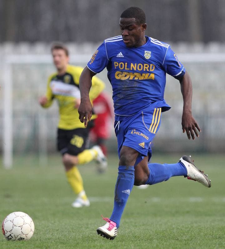 Football. Bytom I liga. Ruch Radzionkow - Arka Gdynia. 07.04.2012