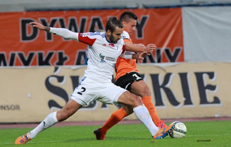 Football. T-Mobile Ekstraklasa. Gornik Zabrze - Zaglebie Lubin. 16.09.2013
