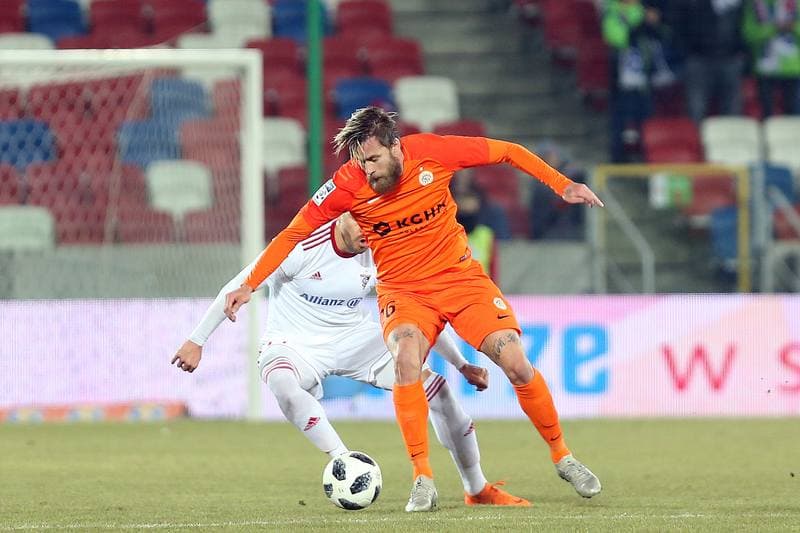 Football. Lotto Ekstraklasa. Gornik Zabrze - Zaglebie Lubin. 09.03.2018