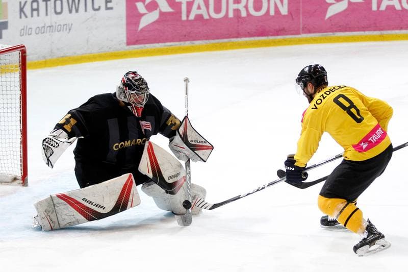 Ice Hockey. Polska Hokej Liga. Tauron KH GKS Katowice - Comarch Cracovia. 12.03.2018