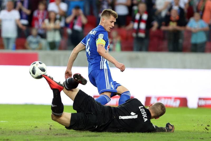 Football. Lotto Ekstraklasa. Gornik Zabrze - Wisla Plock. 21.04.2018