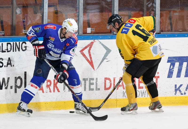 Ice Hockey. Polska Hokej Liga. HC GKS Katowice - Aksam Unia Oswiecim. 10.01.2014