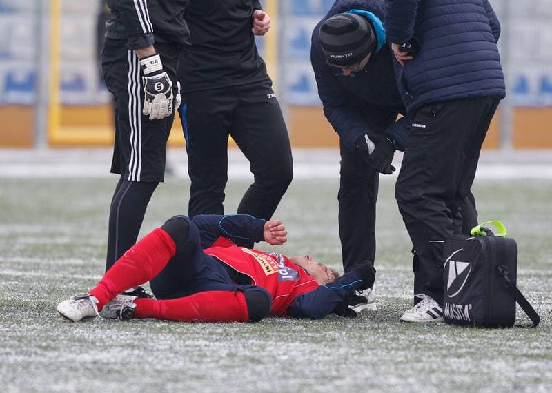 Football. Friendly Match. Podbeskidzie Bielsko Biala - Sandecja Nowy Sacz. 23.01.2014