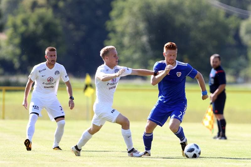 Football. Friendly Match. 1 FC Slovacko - Piast Gliwice. 04.07.2018